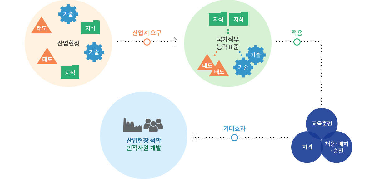 국가직무능력표준 개념, 자세한 내용은 하단 참조